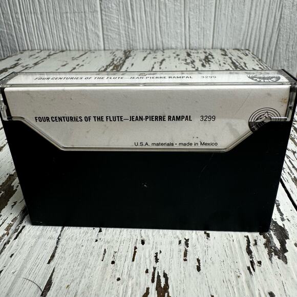 Jean-Pierre Rampal Four Centuries of the Flute Dolby Cassette Tape Vintage - Picture 3 of 6